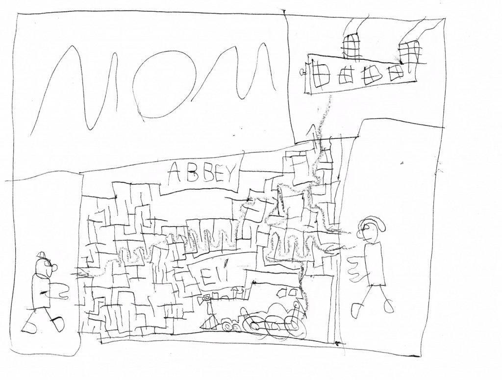 Original maze, 6 years old.